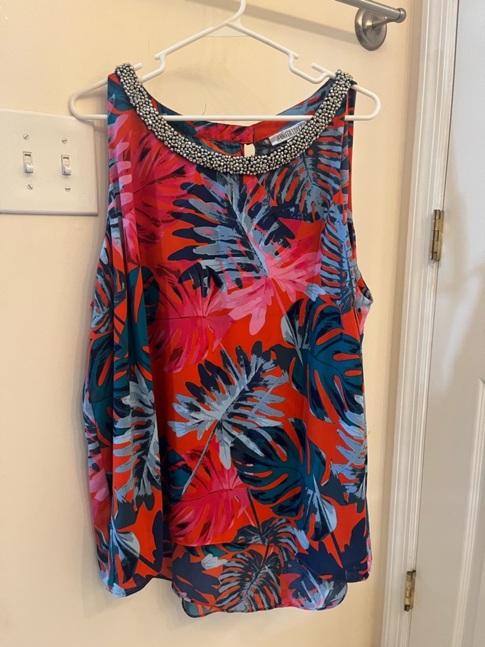 Jennifer Lopez multicolor tank size 2XL NWOT